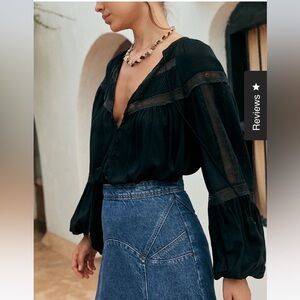 Spell & Gypsy Teadora blouse nwt